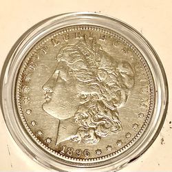 Morgan Silver Dollar 1896 S