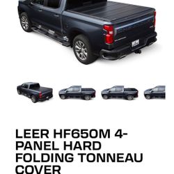 LEER HF650M 4-PANEL HARD FOLDING TONNEAU COVER