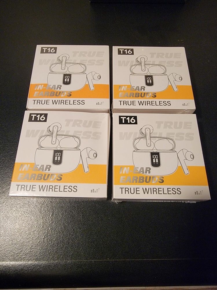 TRUE WIRELESS IN-EAR EARBUDS (Brand New)