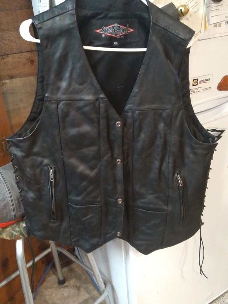 Leather Vest