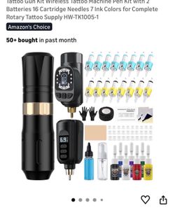 Tattoo machine Gun Kit Wireless ($45)