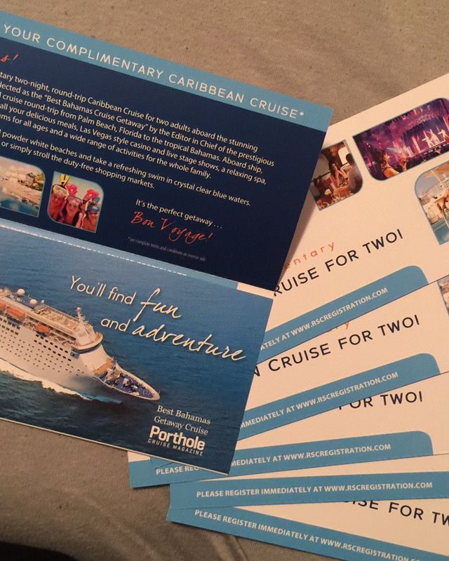 Cruise for 2 only $80
