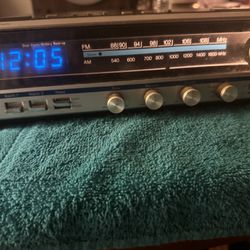 JCPenney Alarm Clock Radio Vintage Working 