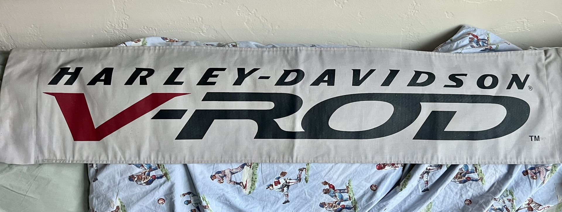 HARLEY DAVIDSON V-ROD CLOTH Dealership Banner