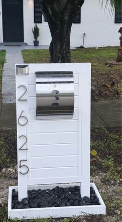 Buzón de aluminio