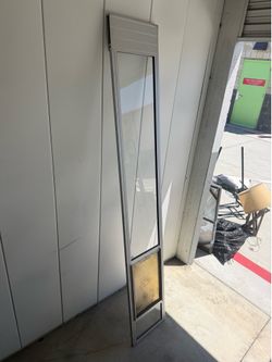 Doggie door sliding door