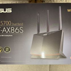 ASUS RT-AX86S WiFi 6 Gaming Router – AX5700 Dual Band – Like New