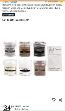 Embossing Powder And Heat Tool