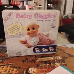 Russ Troll Baby Giggles Battery Operated Troll