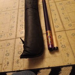 Rage Pool Cue Stick W/ Leather Case
