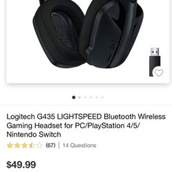 Brand New Gamer Head Set In Box