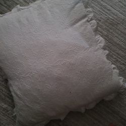XL Throw Pillow Light Grey x2.