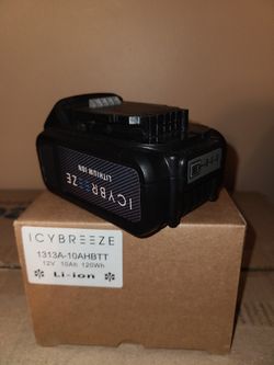 Icybreeze 10ah  Lithium Ion Rechargeable Battery- Brand New