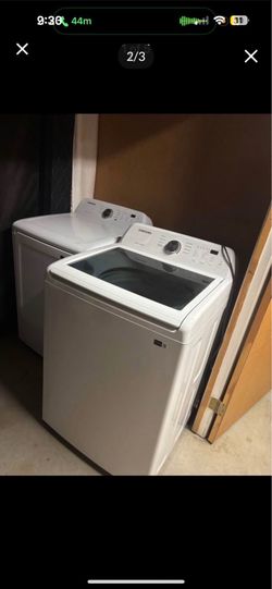 Samsung washer and dryer