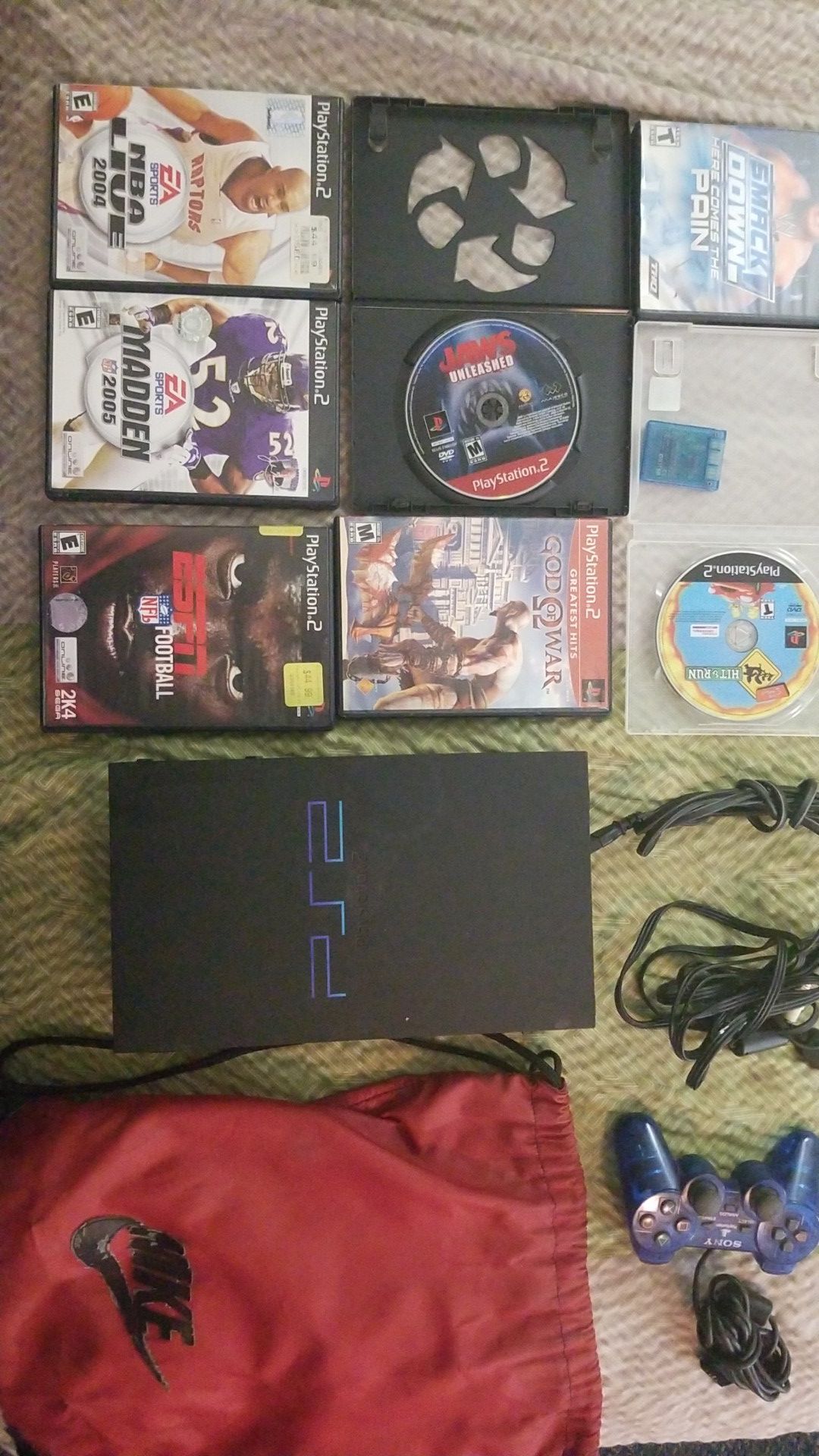 Sony playstation 2 with 7 games