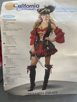 SPANISH PIRATE COSTUME