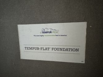 Tempur Pedic Box Foundation Full Size