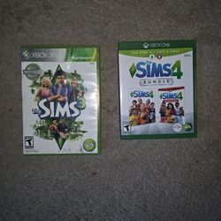 Sims 3 and Sims 4 Xbox One / Series X & S