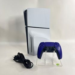 Sony PlayStation 5 Slim Disc PS5 1TB White Console Gaming System CFI-2015