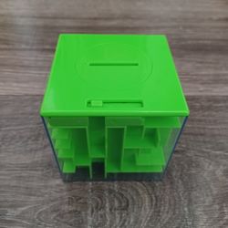 Lime Green 💰 Money Maze Puzzle Box 