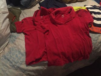 Used Size 6-7 boys uniform shirts from old navy