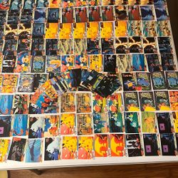 Vintage POKEMON Pikachu's Vacation & Mewtwo Strikes Back Movies Cards Collection