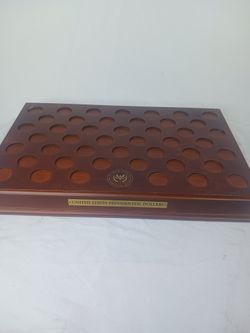 Danbury Mint President Dollar Display Case 