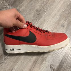 Nike Air Force 1s Red