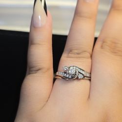 Wedding Ring and Band