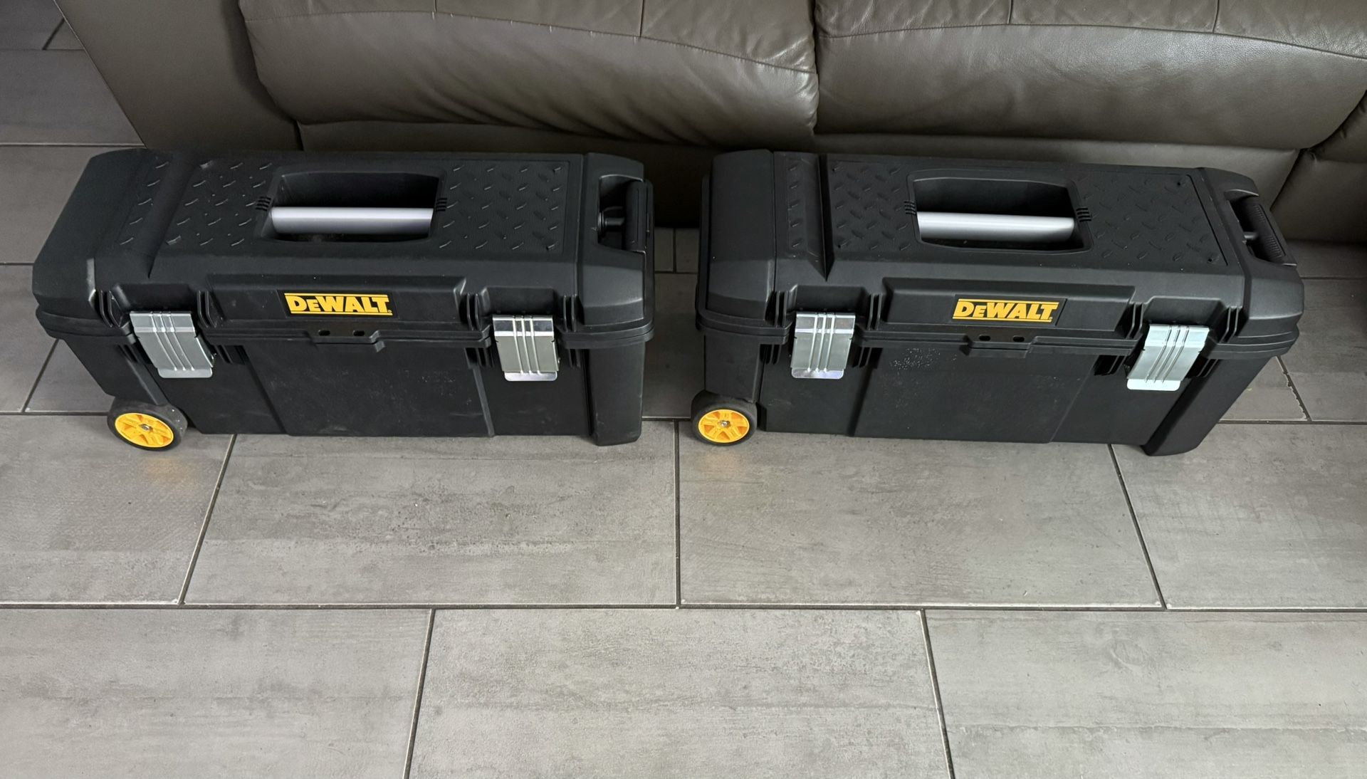 2 Dewalt 28-gallon Toolbox With Wheels