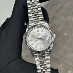 (300$)Rolex Datejust 36 Silver Dial Jubilee Fluted Bezel
