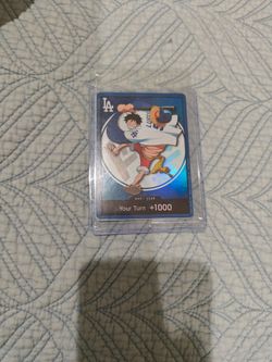 Dodgers Luffy Don card