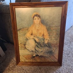 Algerian Girl ... Pierre-Auguste Renoir Framed Artwork