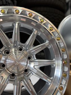 17x9 6 Lug Arena Wheels in Machined with Zinc Bolts !!