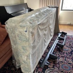 Twin Mattress/Boxspring  and Bed Frame Pickup In San Francisco. Cash Only 