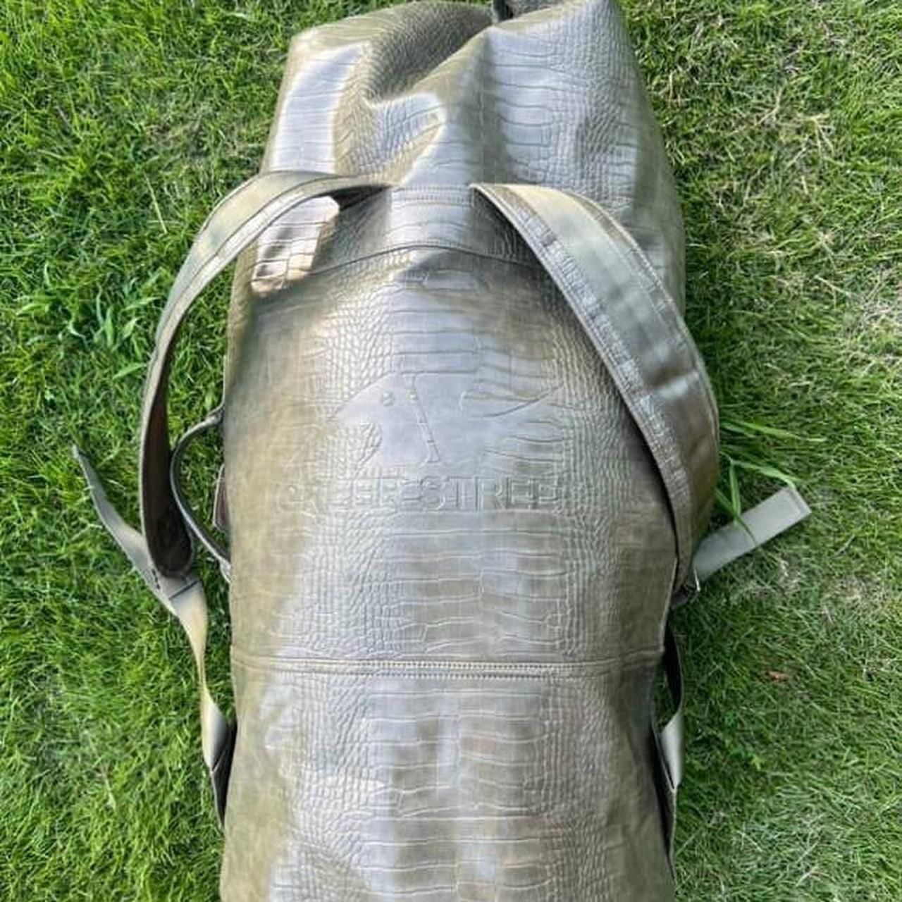 Green and khaki army Warhide backpack(dfcg)11