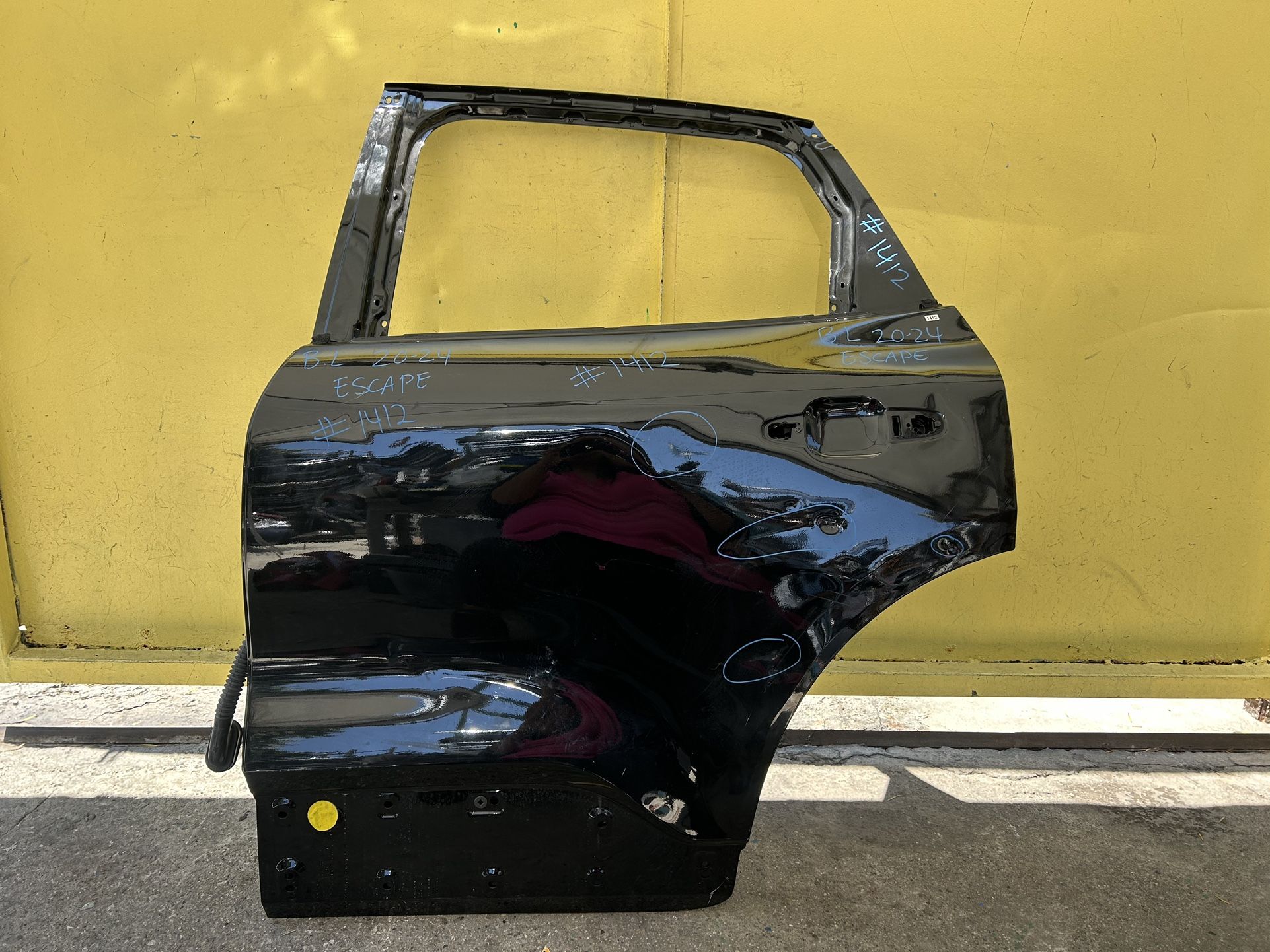 2020-2024 FORD ESCAPE REAR DRIVER SIDE DOOR SHELL