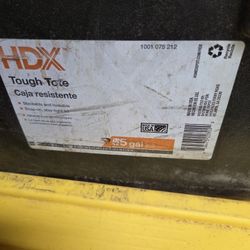 55gallon Tough Tote Storage Containers Used