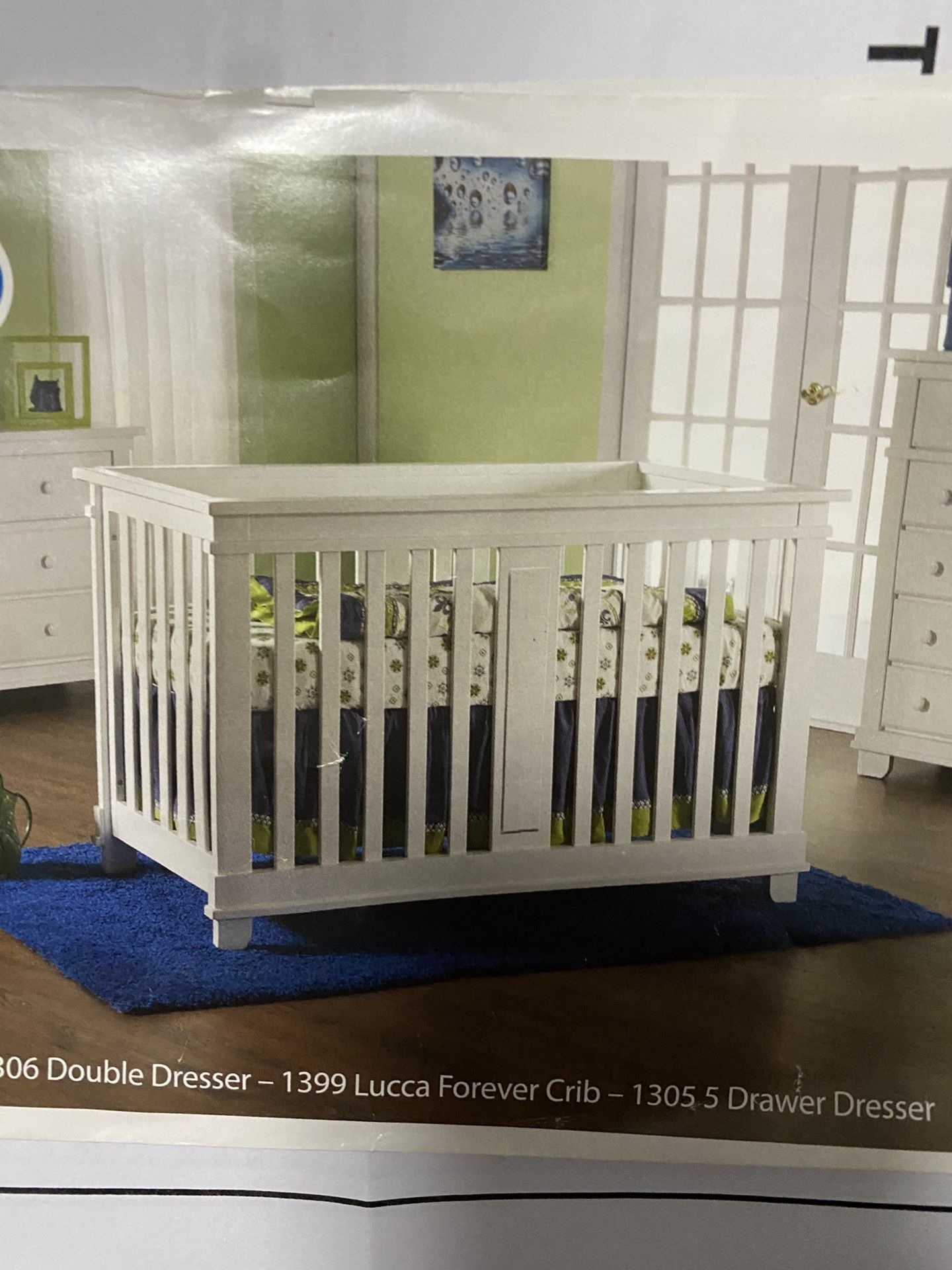 Furniture set Pali Lucca Forever white for $400
