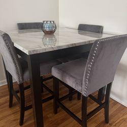 Grey Dining Table 