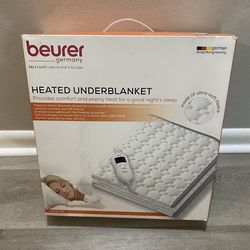 New Beurer Heated Under Blanket 