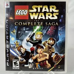 Lego Star Wars The Complete Saga (PS3, 2007)  PlayStation Game PS3 CIB TESTED