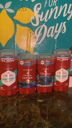 Old Spice Deodorant Bundle – 4 Pack. Price is firm