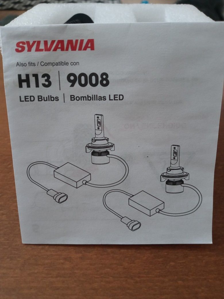 *Never Used*  Sylvania H13 9008 Led Bulbs