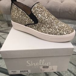NEW. - Shelby’s London Glitter Sneaker slip on shoe