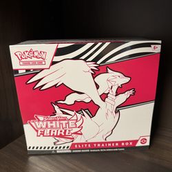 Pokemon Scarlet & Violet White Flare Elite Trainer Box ETB