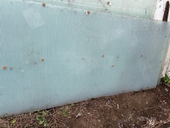 New plate glass