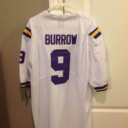 FIRST COME FIRST SERVE Brand New Burrow Jersey Everything Sewn On Size XL Price Non Negotiable