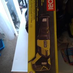 reciprocating saw Ryo in green brand new in box never opened 