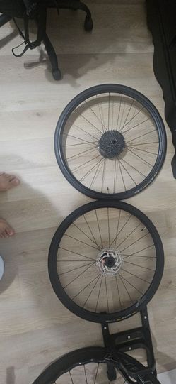 Bike wheels Ready to use.